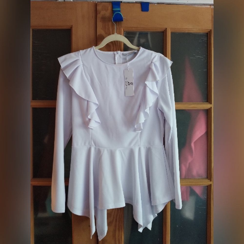 NWT Flowy Peplum